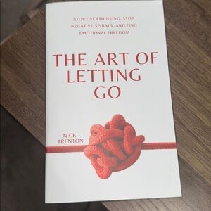 The Art of Letting Go by Nick Trenton - Red and White Cover ❣️ NEW